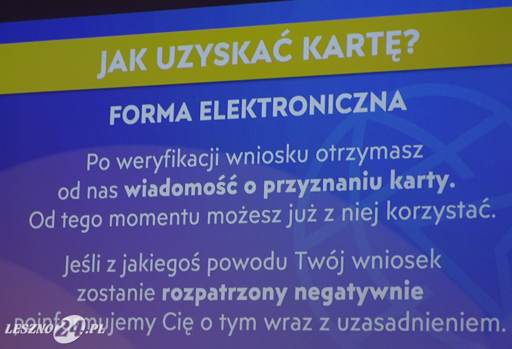 Inauguracja Leszczyńskiej Karty Mieszkańca