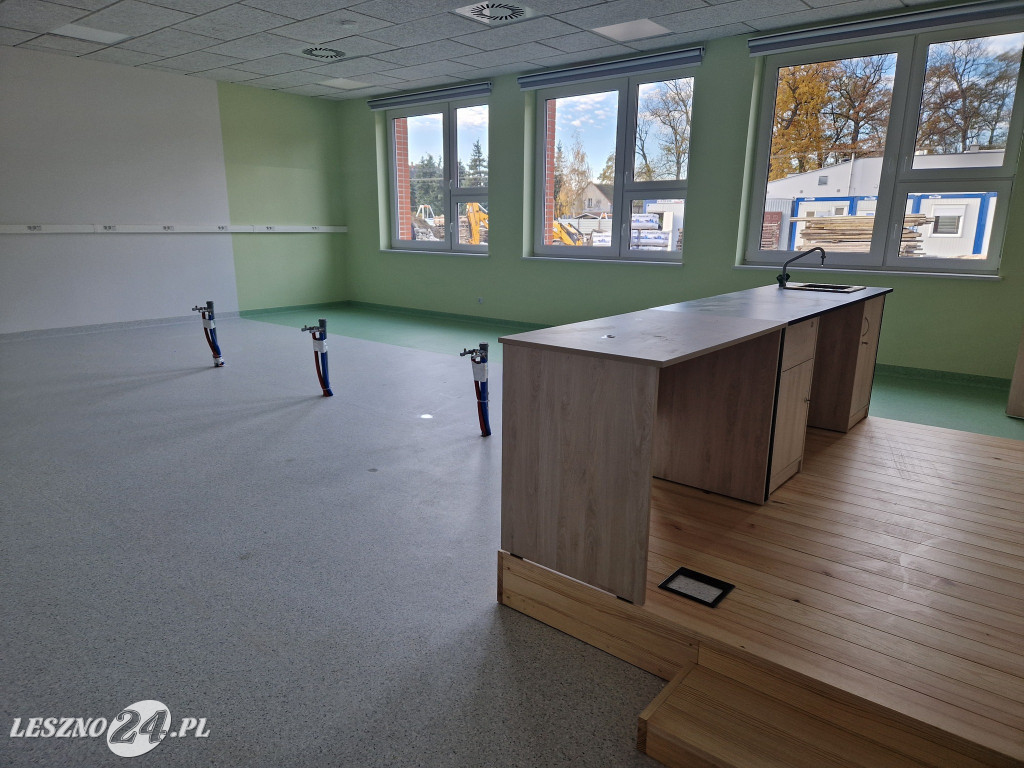 Rozbudowa szkoły w Wilkowicach na finiszu