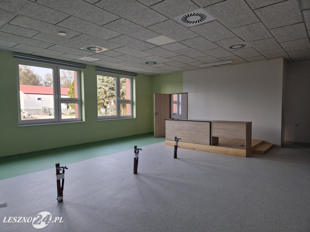 Rozbudowa szkoły w Wilkowicach na finiszu