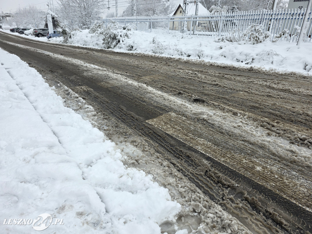 Zima w Lesznie, 26 listopad 2025