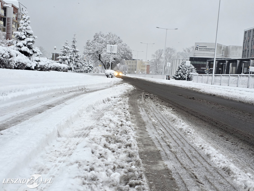 Zima w Lesznie, 26 listopad 2025