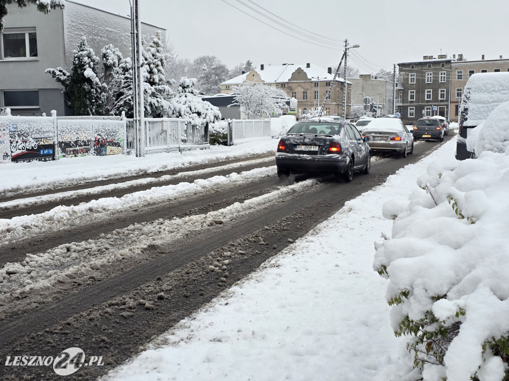 Zima w Lesznie, 26 listopad 2025