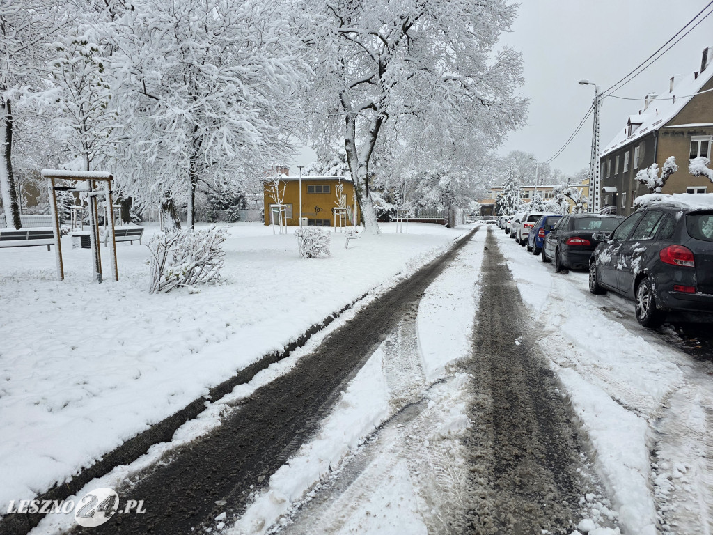Zima w Lesznie, 26 listopad 2025