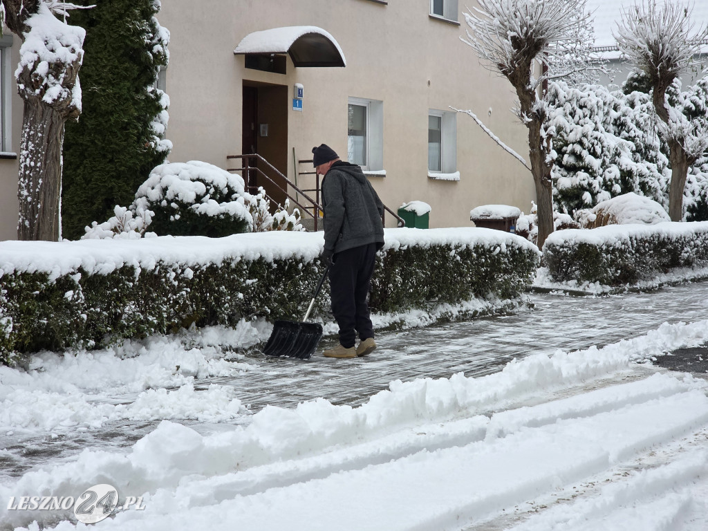 Zima w Lesznie, 26 listopad 2025