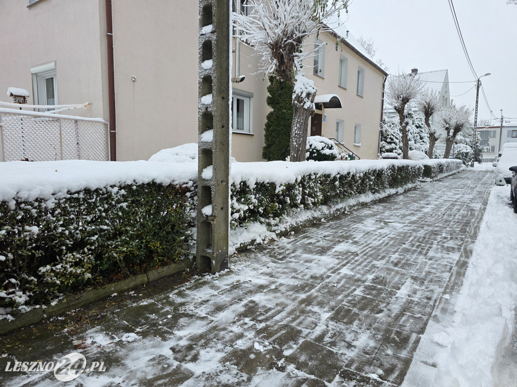 Zima w Lesznie, 26 listopad 2025