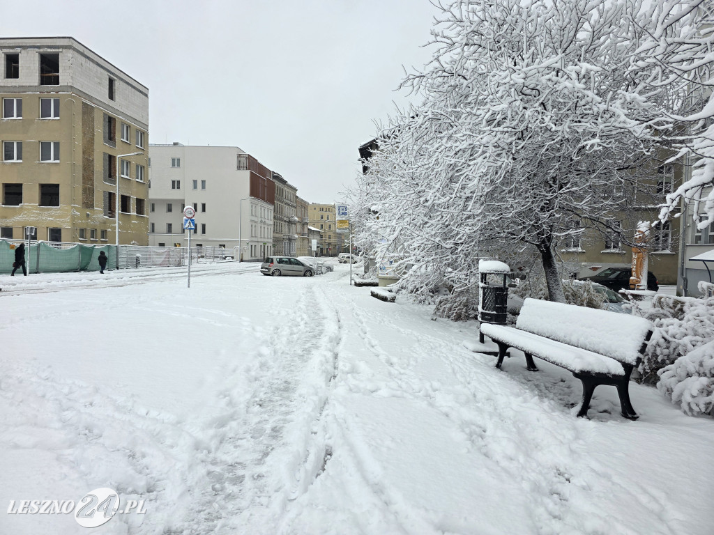 Zima w Lesznie, 26 listopad 2025