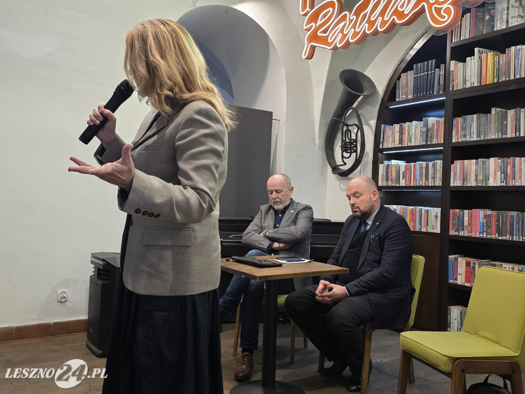 Spotkanie z posłami PiS w Lesznie