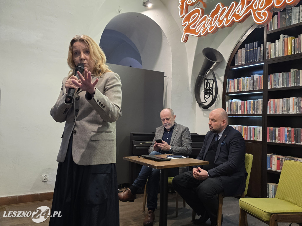 Spotkanie z posłami PiS w Lesznie