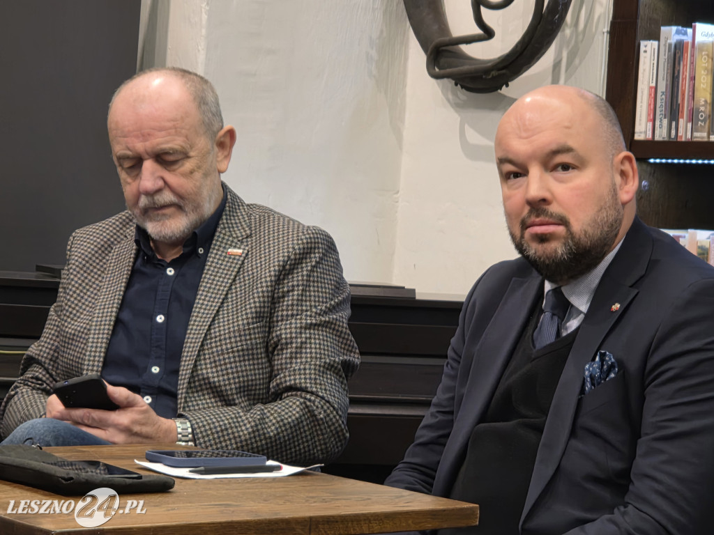 Spotkanie z posłami PiS w Lesznie