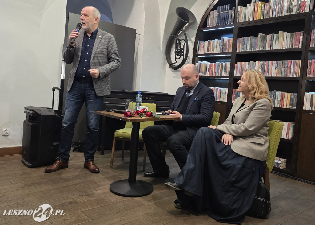 Spotkanie z posłami PiS w Lesznie