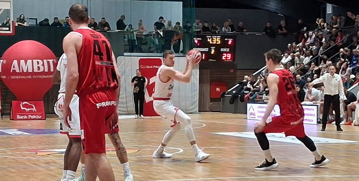 Koszykarze grali z WKK Wrocław