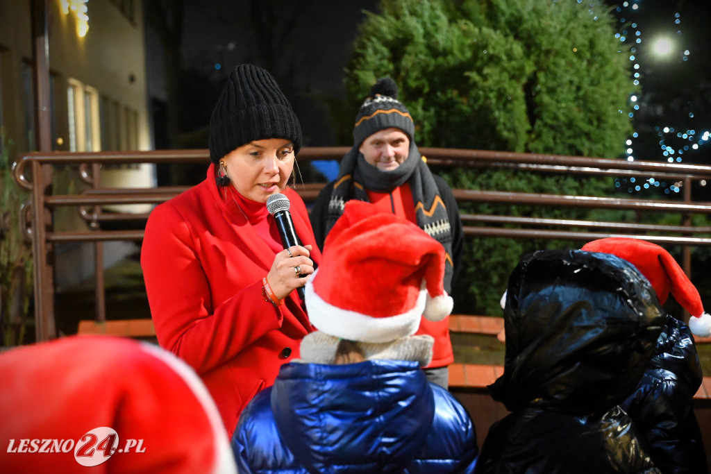 Ubieranie choinki w Krzemieniewie