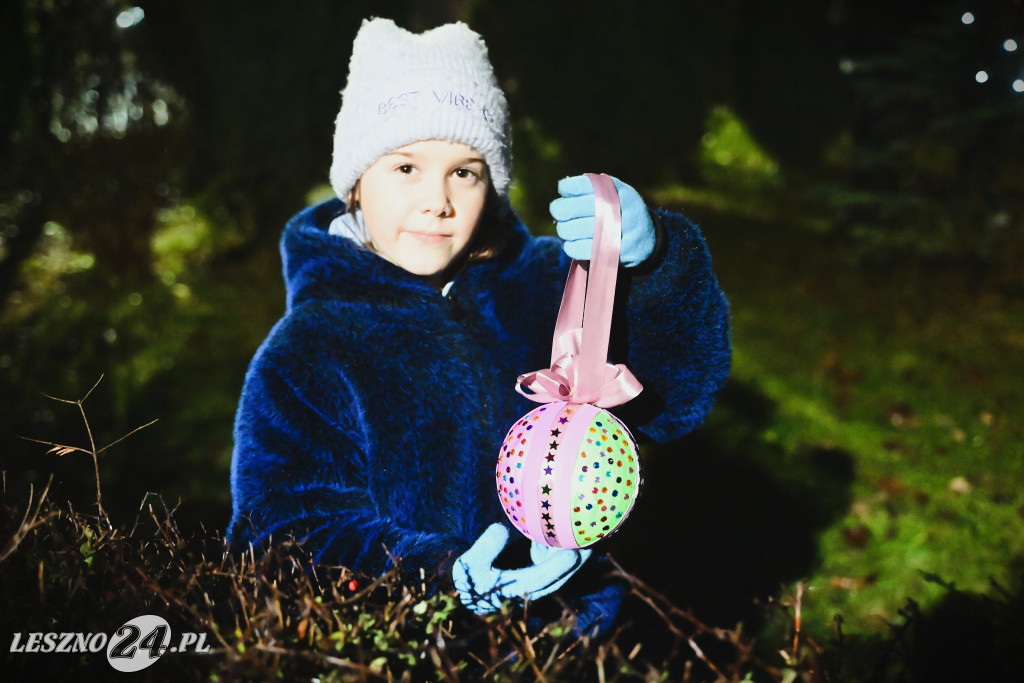 Ubieranie choinki w Krzemieniewie