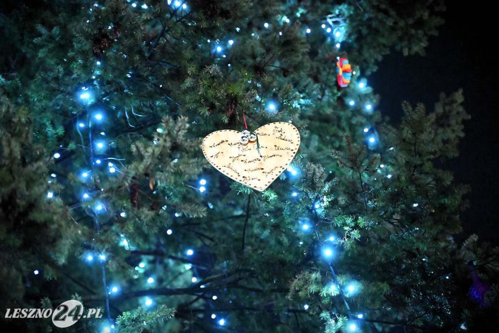 Ubieranie choinki w Krzemieniewie