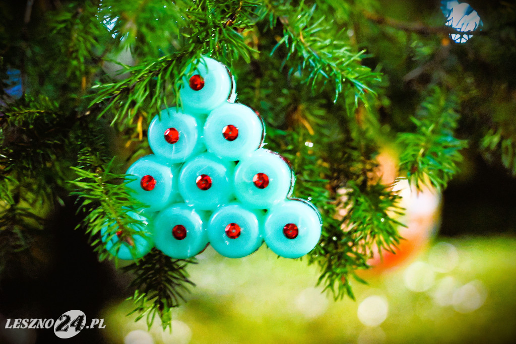 Ubieranie choinki w Krzemieniewie