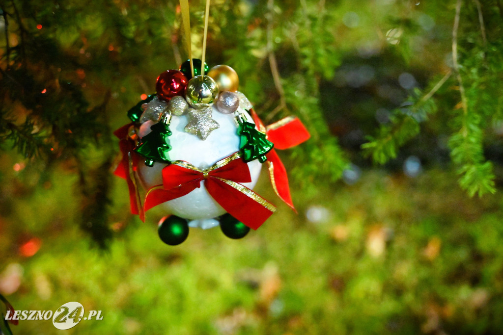 Ubieranie choinki w Krzemieniewie