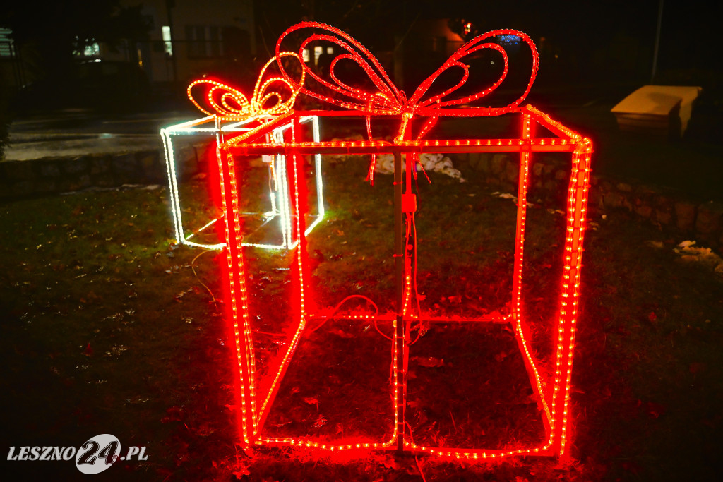 Ubieranie choinki w Krzemieniewie