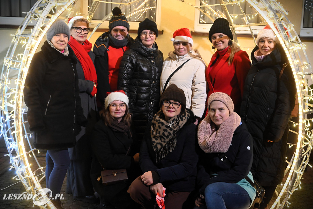 Ubieranie choinki w Krzemieniewie