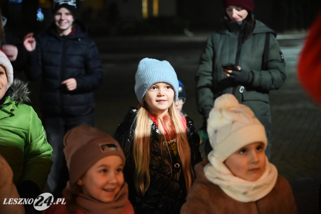 Ubieranie choinki w Krzemieniewie