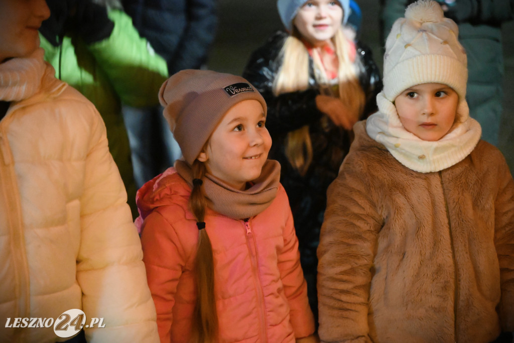 Ubieranie choinki w Krzemieniewie