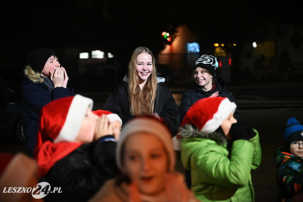 Ubieranie choinki w Krzemieniewie