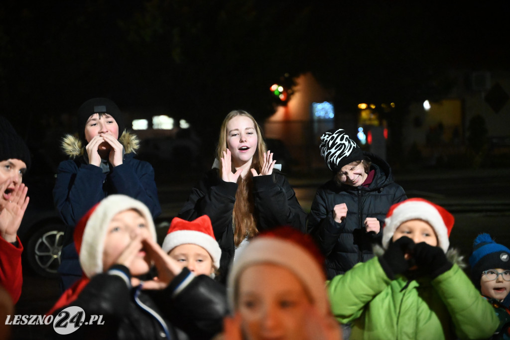 Ubieranie choinki w Krzemieniewie