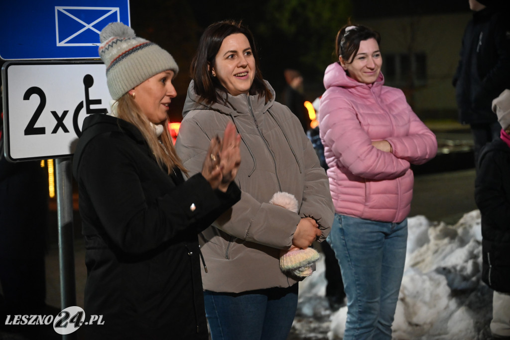 Ubieranie choinki w Krzemieniewie