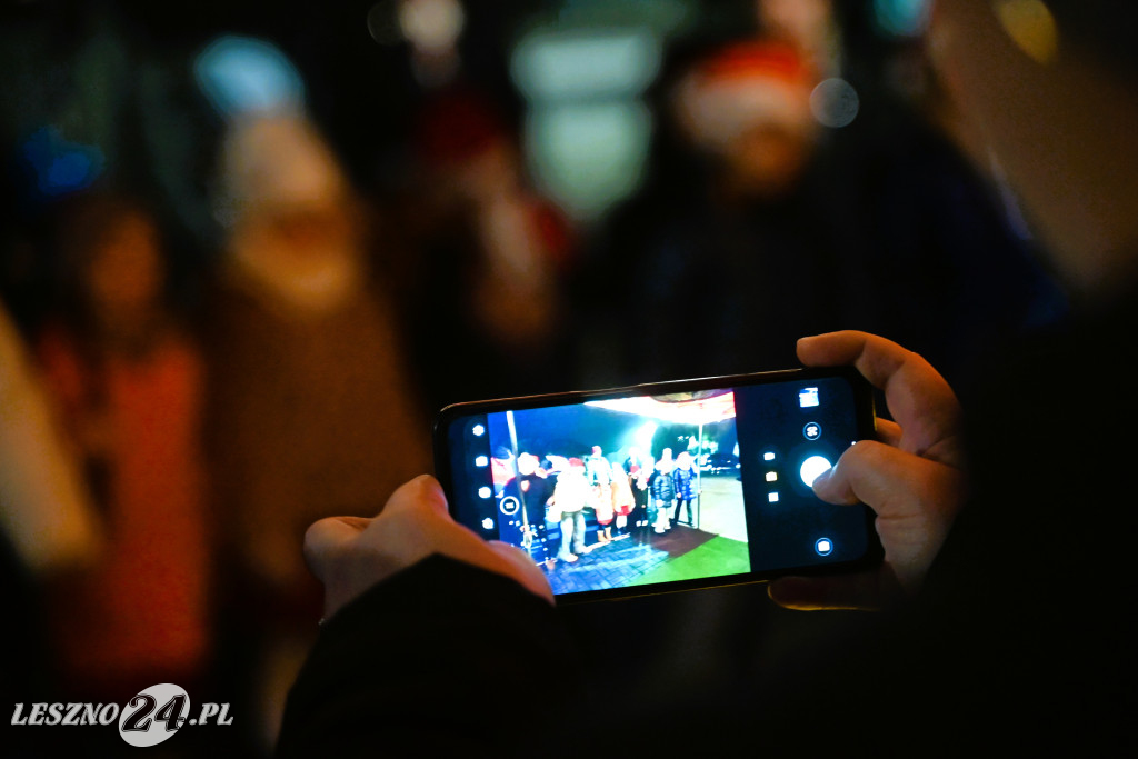 Ubieranie choinki w Krzemieniewie