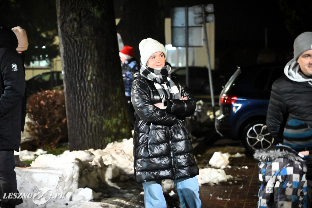 Ubieranie choinki w Krzemieniewie