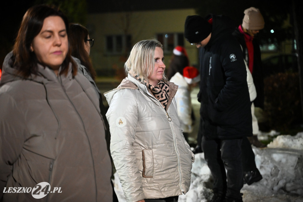 Ubieranie choinki w Krzemieniewie