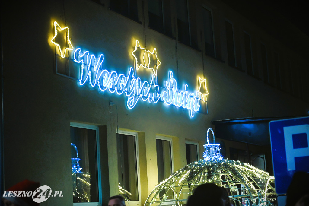 Ubieranie choinki w Krzemieniewie