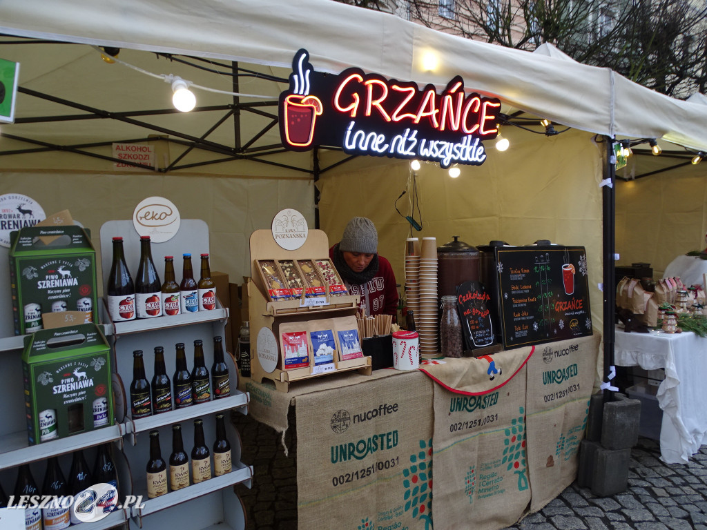 Mikołajki i Jarmark na Rynku w Lesznie