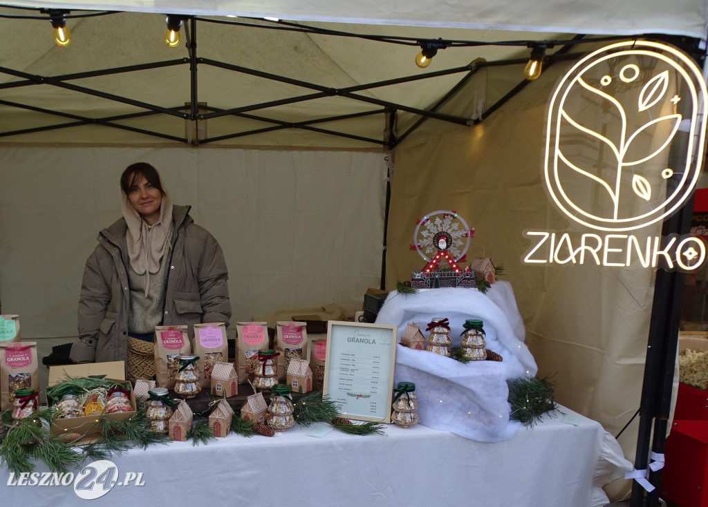 Mikołajki i Jarmark na Rynku w Lesznie