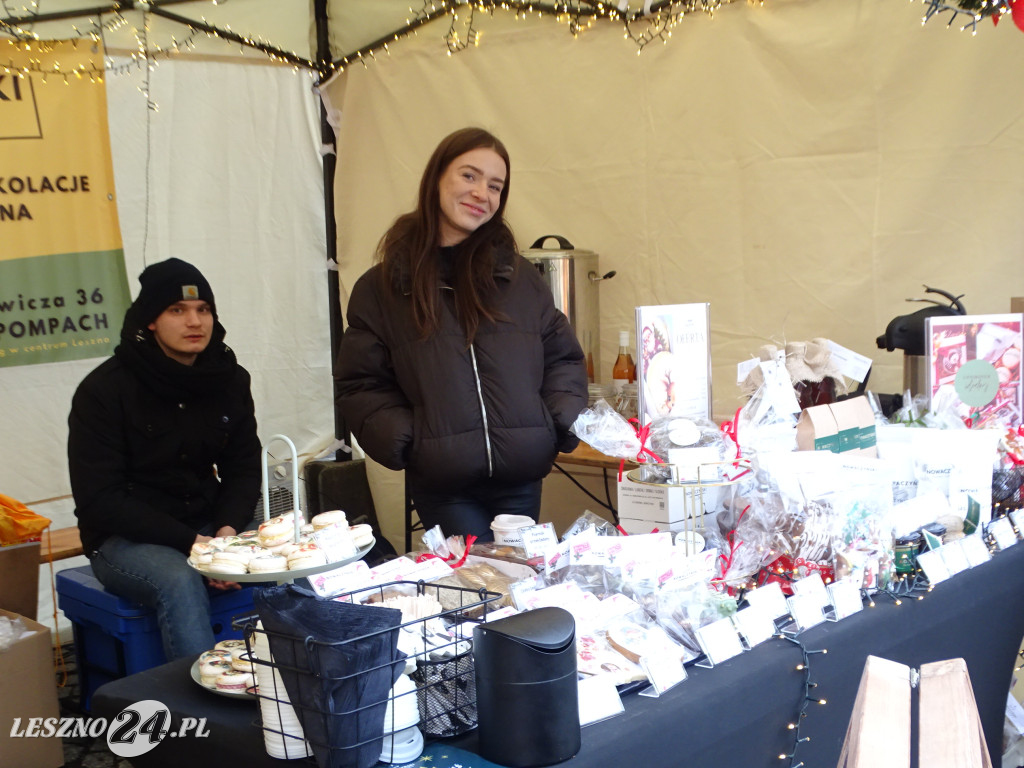 Mikołajki i Jarmark na Rynku w Lesznie