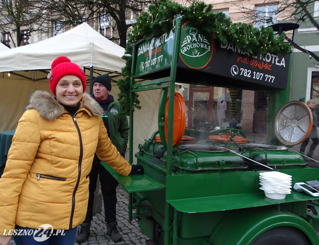 Mikołajki i Jarmark na Rynku w Lesznie