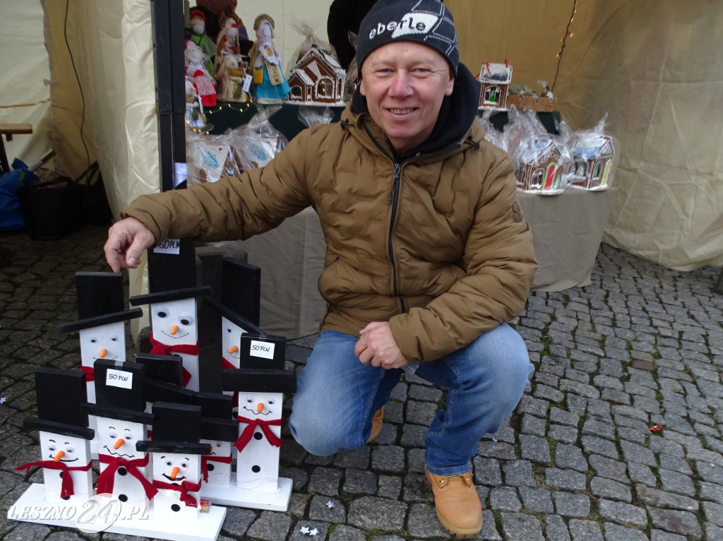 Mikołajki i Jarmark na Rynku w Lesznie
