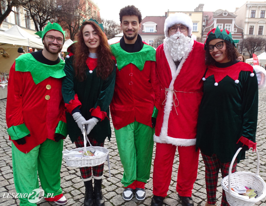 Mikołajki i Jarmark na Rynku w Lesznie