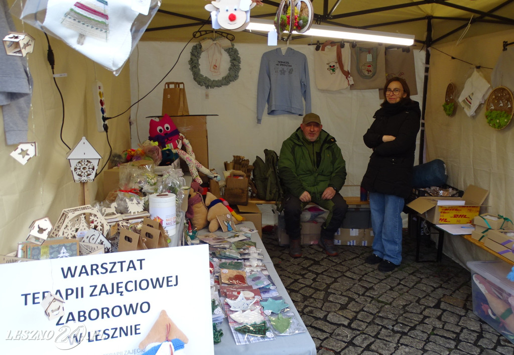 Mikołajki i Jarmark na Rynku w Lesznie