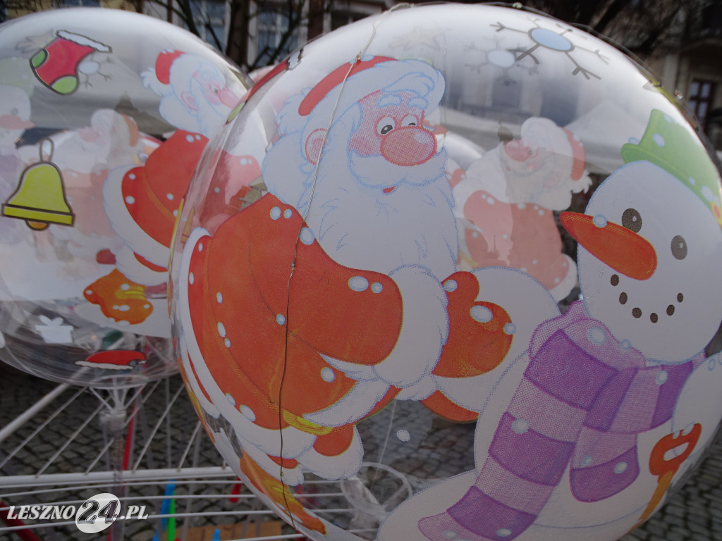 Mikołajki i Jarmark na Rynku w Lesznie