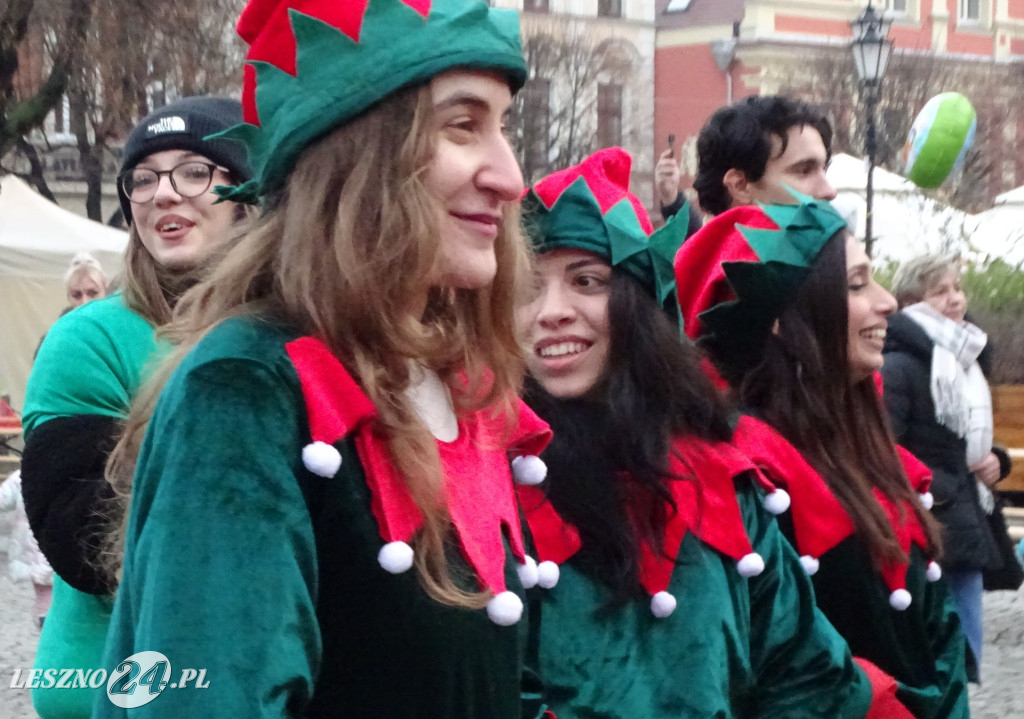 Mikołajki i Jarmark na Rynku w Lesznie