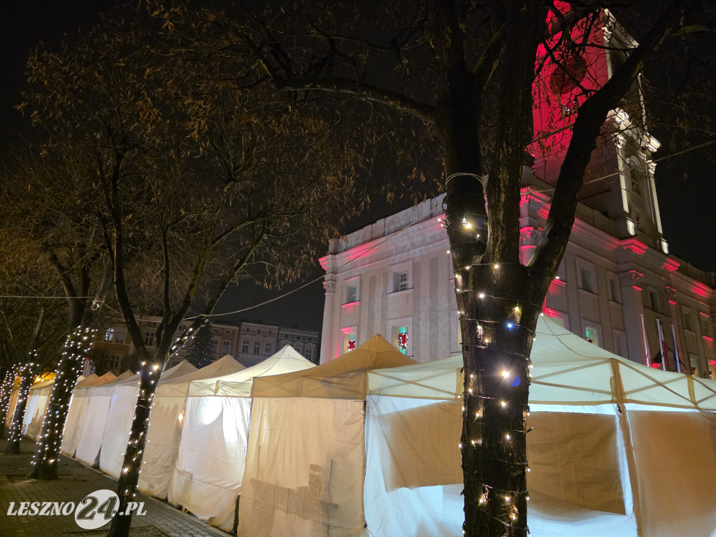 Mikołajki i Jarmark na Rynku w Lesznie
