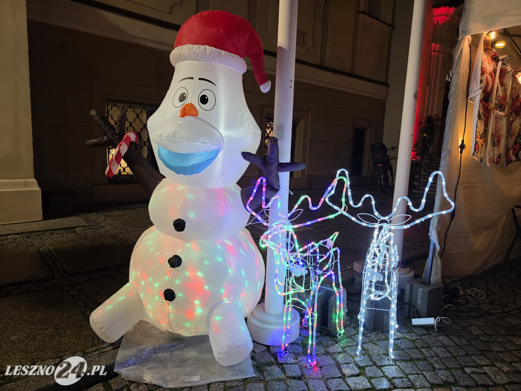 Mikołajki i Jarmark na Rynku w Lesznie
