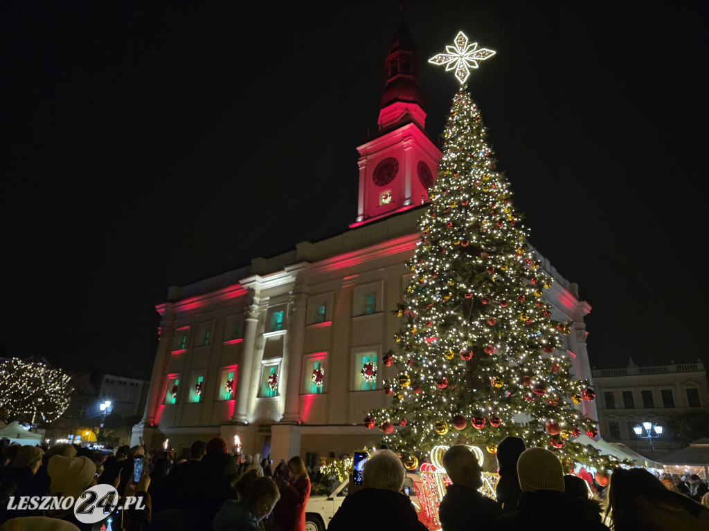 Mikołajki i Jarmark na Rynku w Lesznie