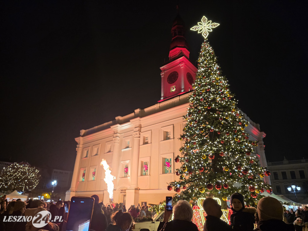 Mikołajki i Jarmark na Rynku w Lesznie