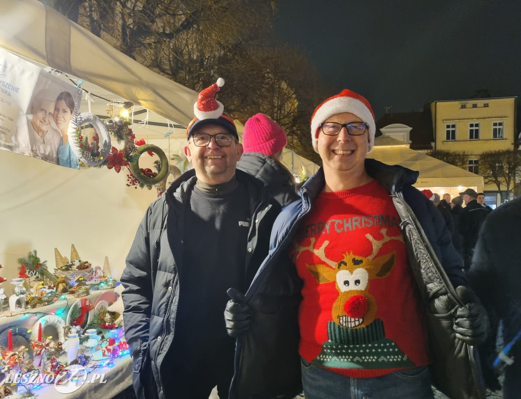 Mikołajki i Jarmark na Rynku w Lesznie