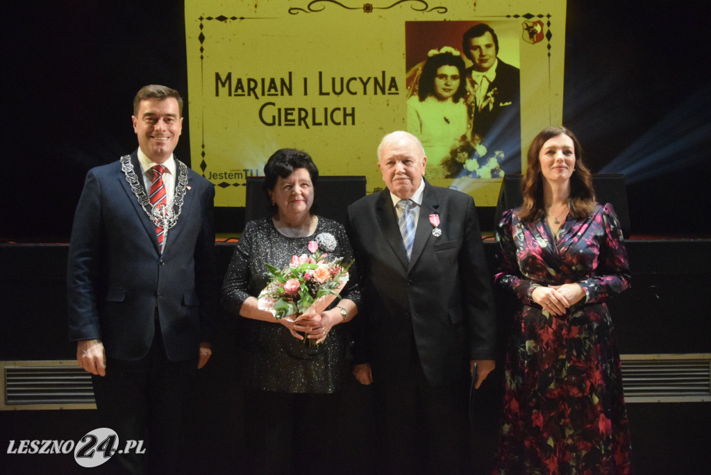 Złote i diamentowe pary u prezydenta