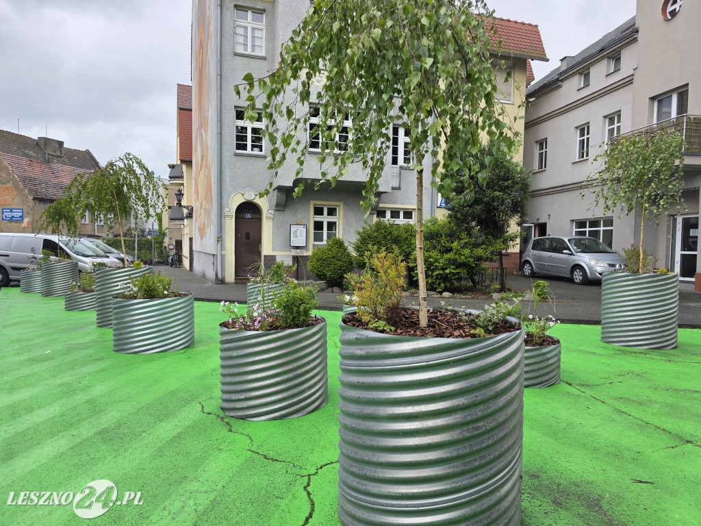 Zmiany na Placu Powstańców w Lesznie