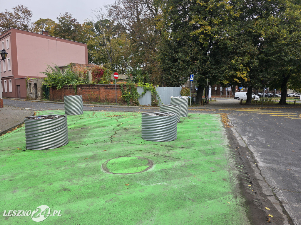 Zmiany na Placu Powstańców w Lesznie