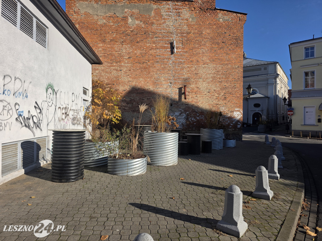 Zmiany na Placu Powstańców w Lesznie