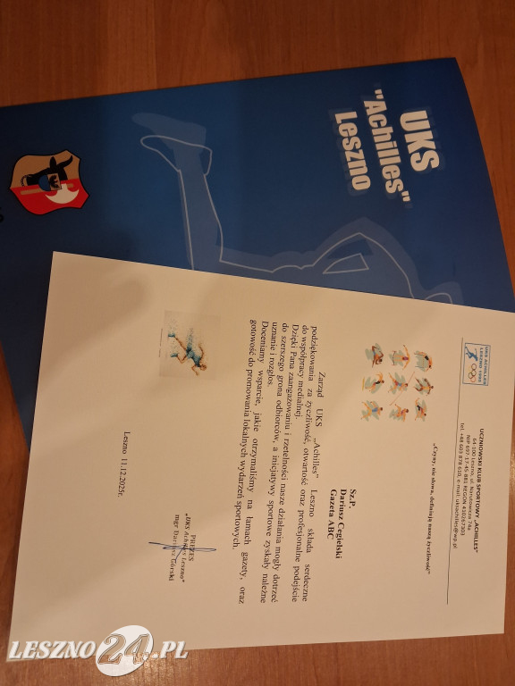 30-lecie Uczniowskiego Klubu Sportowego Achilles Leszno